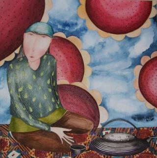 Bernadette Le Mée,La cérémonie du thé