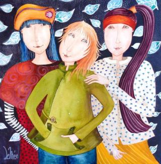 Les 3 sœurs https://bernadette-lemee.fr