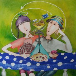 Aquarelles Bourgogne, Bernadette Le Mée